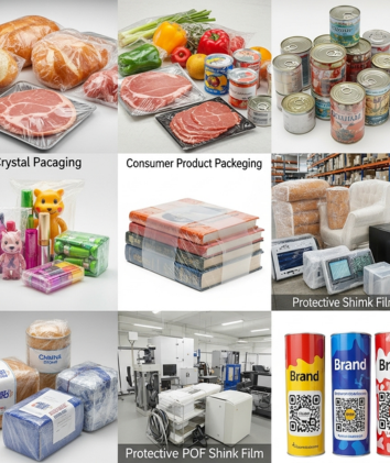 Ứng dụng màng co POF đóng gói mỹ phẩm và thực phẩm