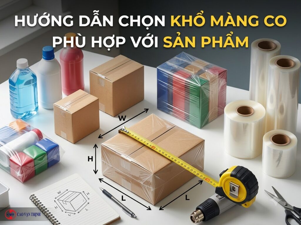 Hướng Dẫn Chọn Khổ Màng Co Phù Hợp Với Sản Phẩm